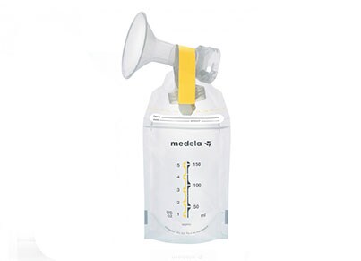 Σακουλάκια Μητρικού Γάλακτος Pump & Save Medela 150ml - 20 Τεμάχια