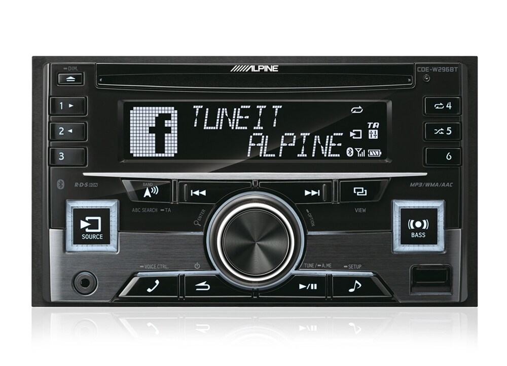 Car Audio Alpine CDEW296BT Radio/USB/CD Public