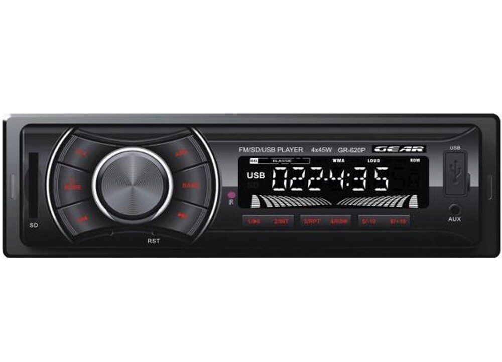 Car Audio Gear GR620P Radio/USB/SD Public