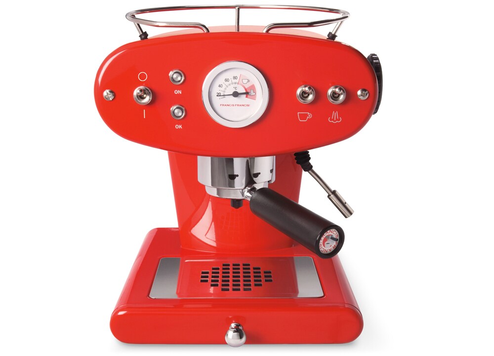 Καφετιέρα Espresso ILLY Francis X1 Ground Coffee 1100W Κόκκινο Public