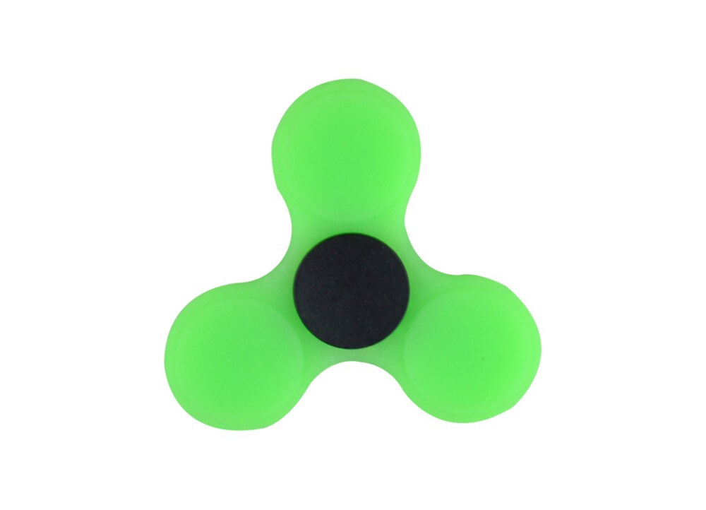Fidget Spinner Silicon Green Public