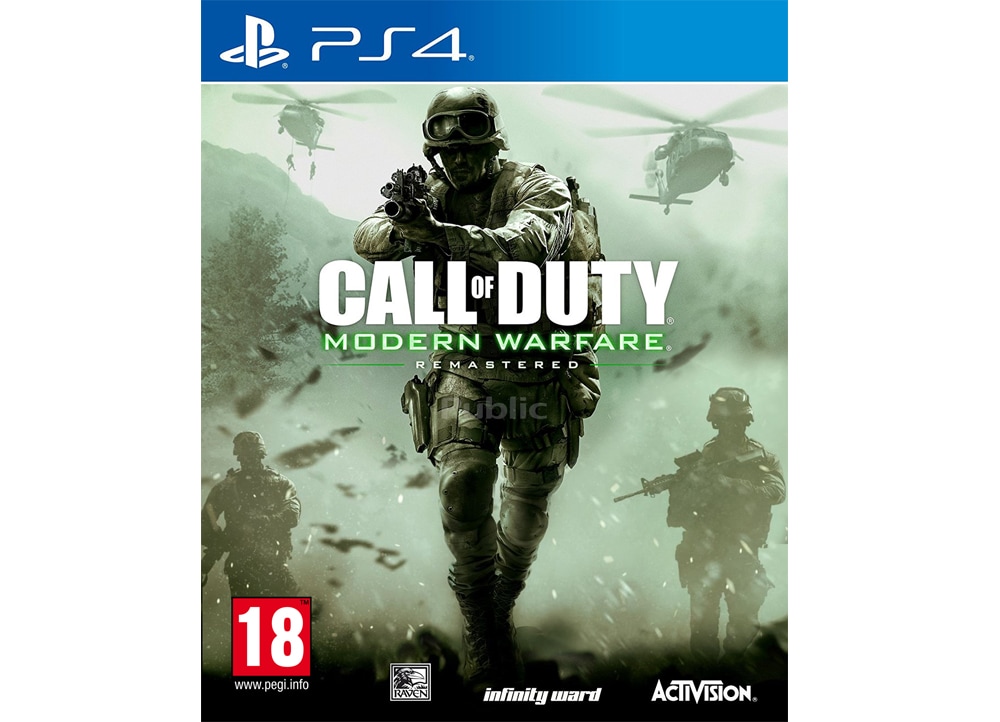 call of duty modern warfare remastered ps4