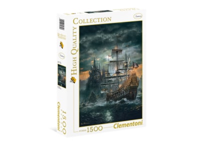 Παζλ The Pirate Ship - Super Color Disney Clementoni - 1500 Κομμάτια