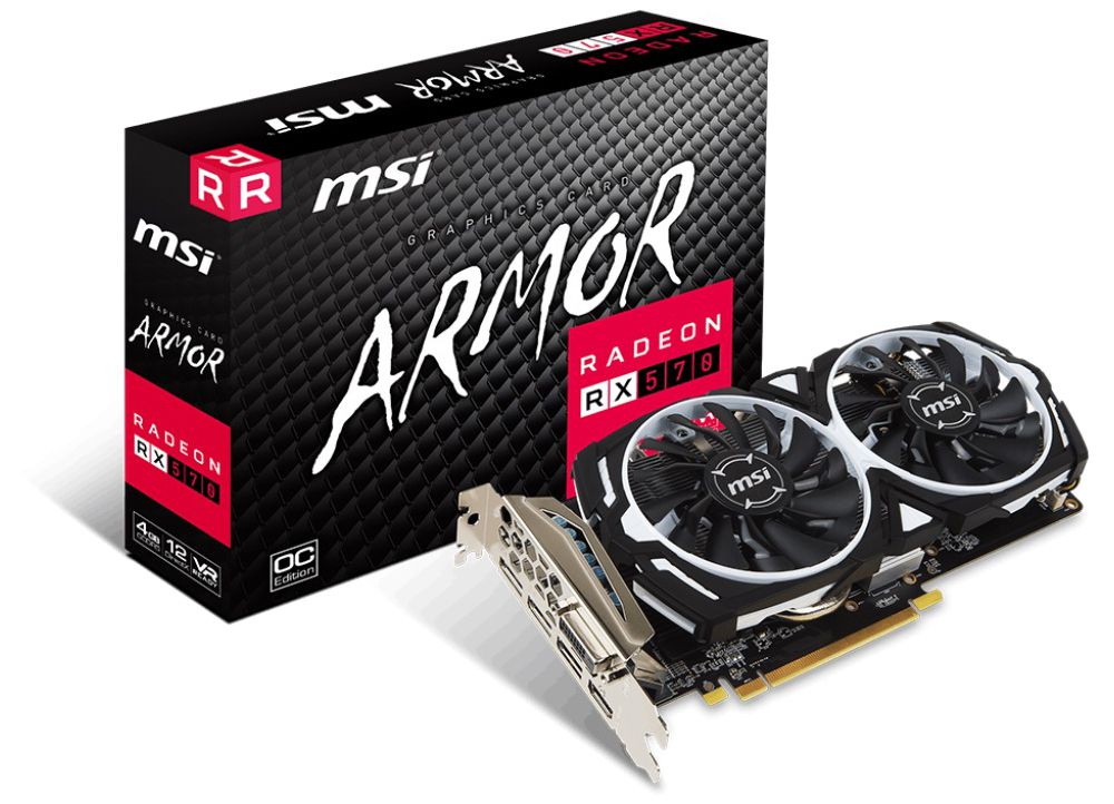 Msi rx 570 armor 4g обзор