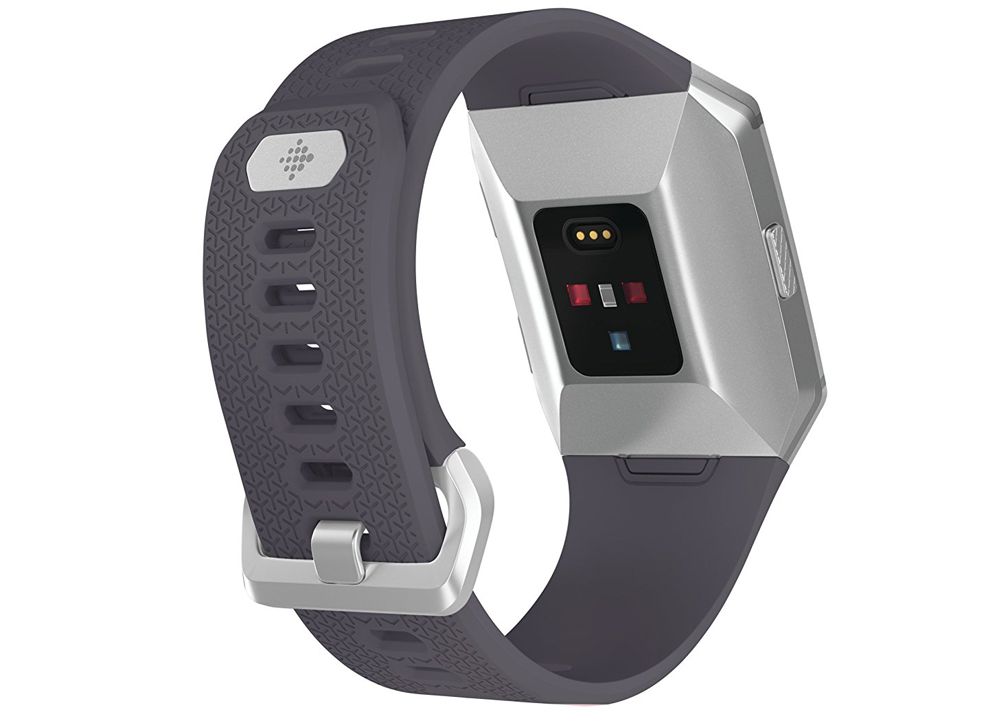 fitbit ionic silver grey