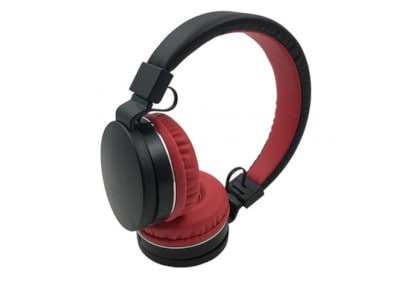 Ακουστικά Κεφαλής Crystal Audio OE-01 Μαύρο/Κόκκινο