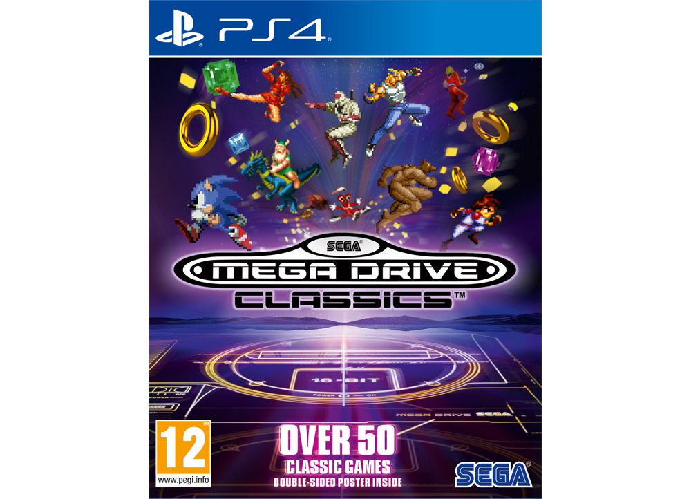 Игры sega mega drive classics ps4 какие входят