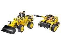 Σετ Κατασκευής Bulldozer & Tank 2σε1 (261 Κομμάτια)