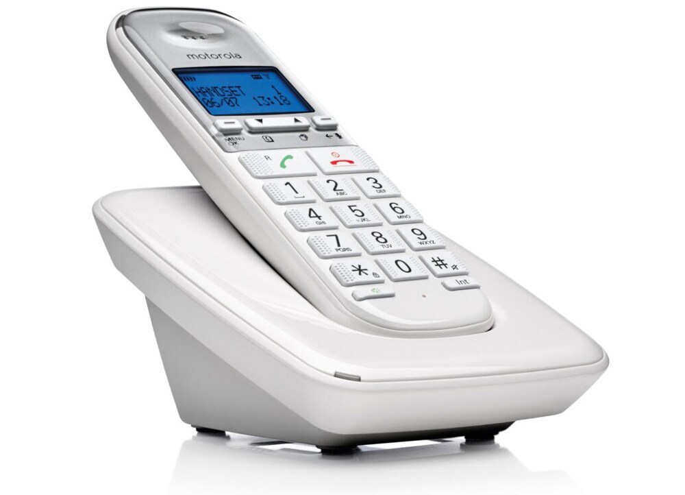 Motorola S3001 Ασύρματο Τηλέφωνο Λευκό Public