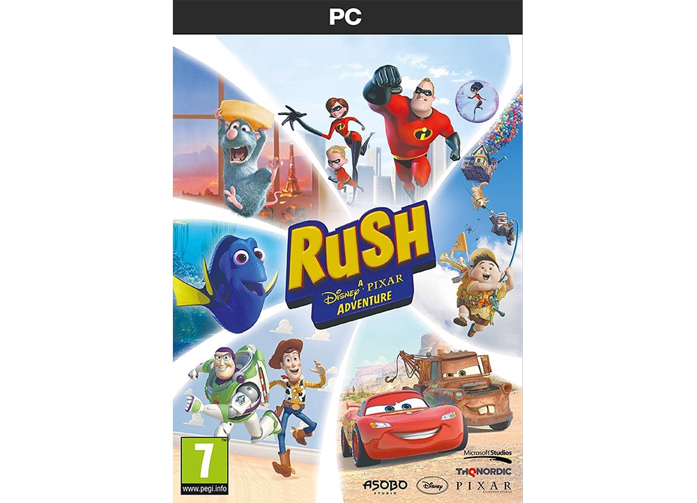 Rush a disney pixar adventure обзор