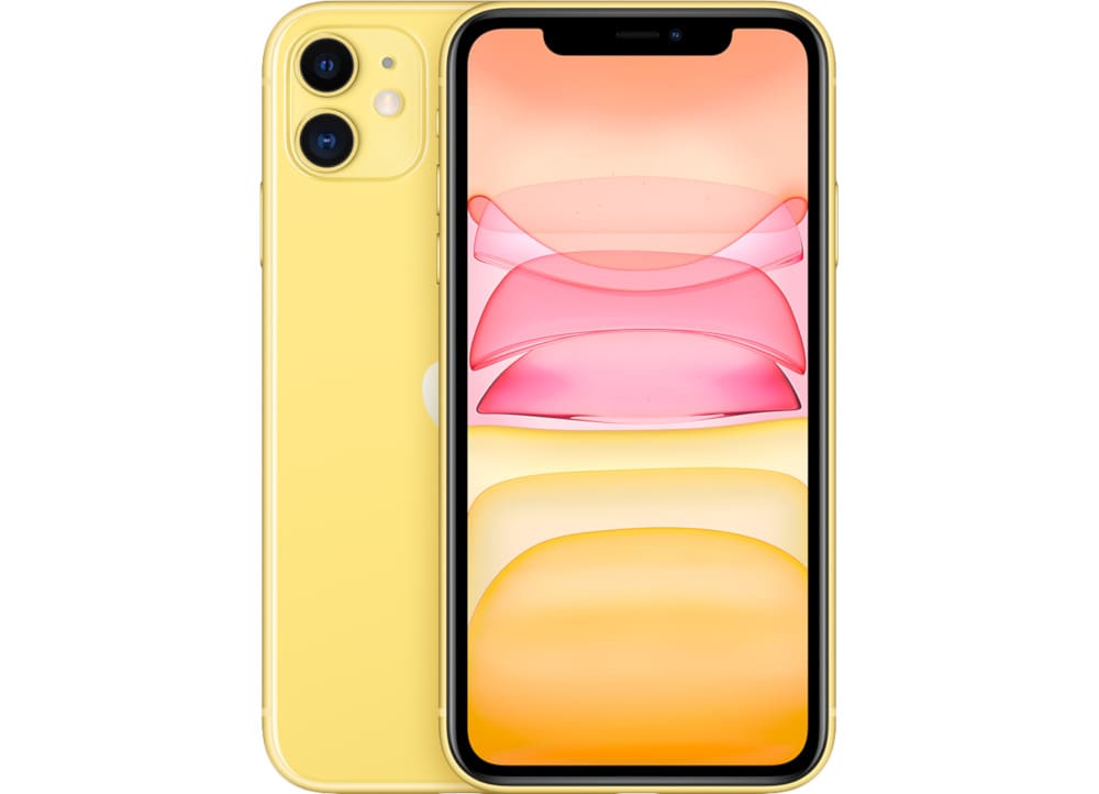 yellow iphone 14