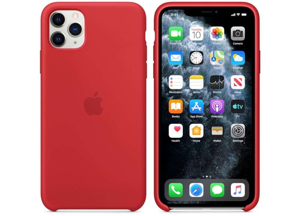 Θήκη iPhone 11 Pro Max - Apple Silicone Case - Red | Public