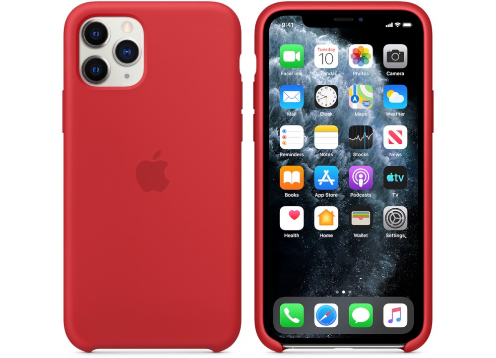 Θήκη Iphone 11 Pro Apple Silicone Case Red Public 9742