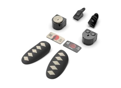 Thrustmaster eSwap Fighting Pack  - Buttons PS4 Μαύρο