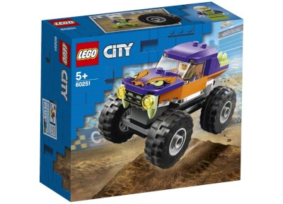 Конструктор lego city great vehicles монстр трак 60251 сколько деталей