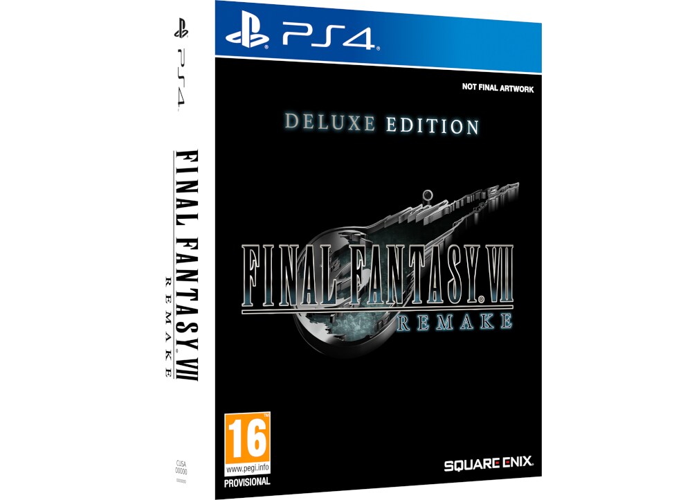 Final Fantasy Vii Remake Deluxe Edition Ps4 Game Public