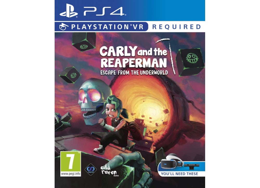 PS4 Game Carly and the Reaperman Escape from the Underworld Public