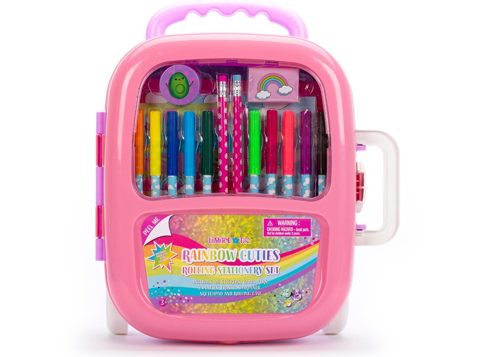 Stationery Set Pink Public