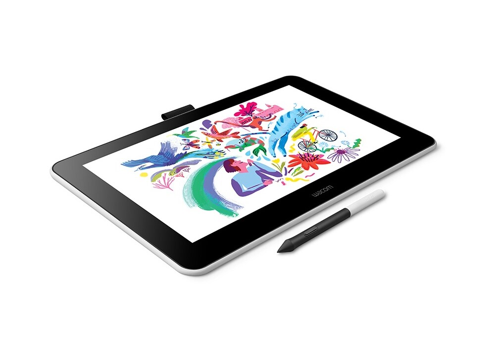 Tablet Wacom One 13,3 Creative Pen Display - Flint White | Public