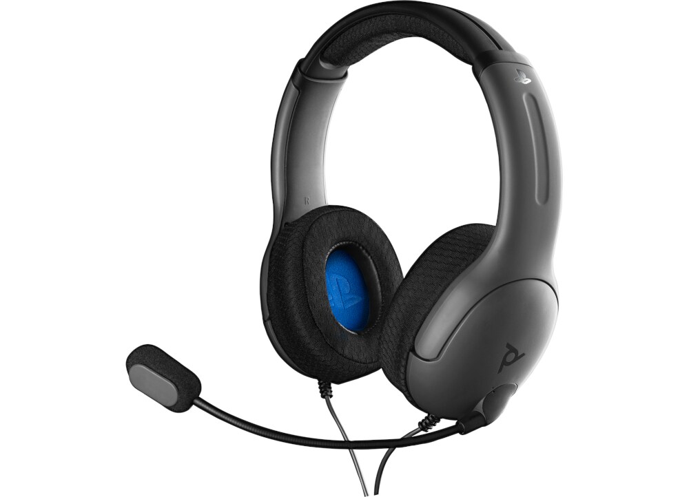 Gaming Headset PDP LVL40 Wired PS4 Grey Public