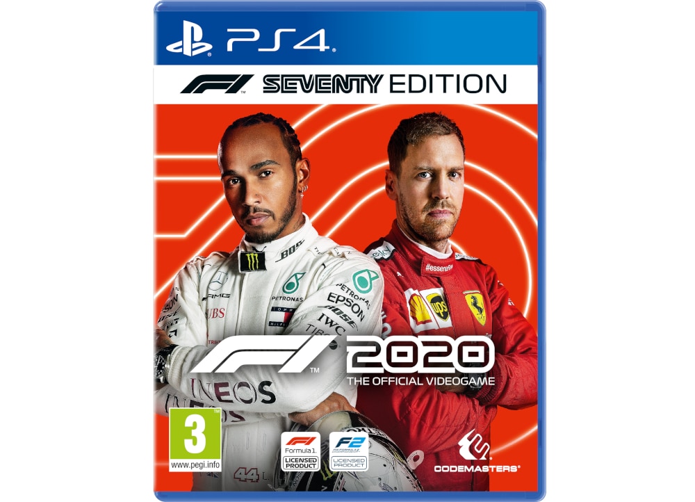 F1 2020 Seventy Steelbook Edition PS4 Game Public