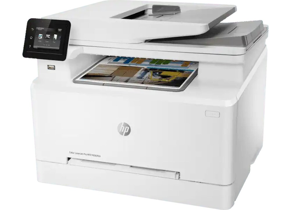 Color laserjet pro mfp m283fdn есть ли wi fi