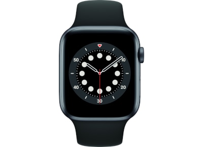 Смарт часы apple watch s6 44mm space gray aluminum case with black sport band обзор