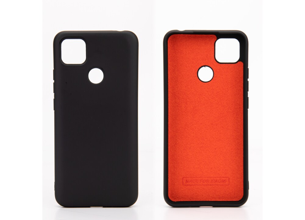 Xiaomi Redmi 9c Silicone Case Μαύρο Public 7082