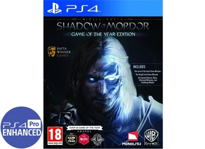 PS4 Game – Middle-Earth: Shadow of Mordor Game of the Year