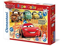 Παζλ Disney Cars Pit Crew Super Color Disney (60 Maxi Κομμάτια)