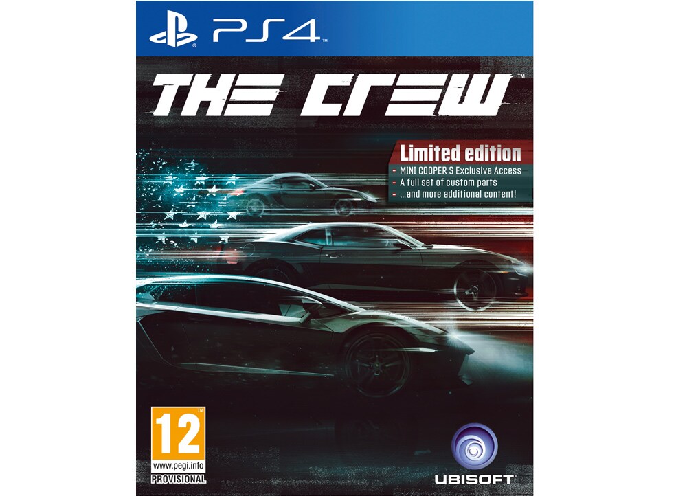 Сколько весит the crew на ps4