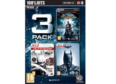 Batman Triple Pack (Arkham Asylum/City/Origins) – PC Game