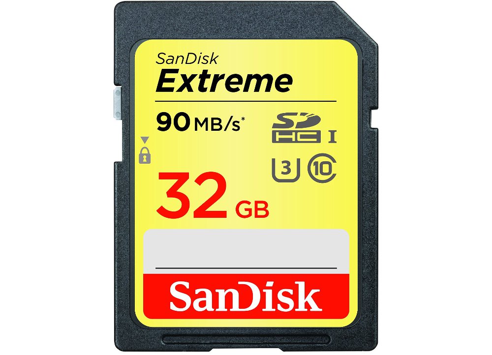 Κάρτα μνήμης SDHC 32GB Class 10 - SanDisk Extreme SDSDXNE-032G-GNCIN
