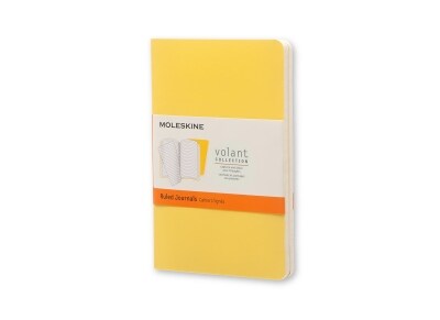 Σημειωματάριο Moleskine Volant Journal Yellow - Small (2 Τεμάχια)