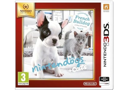 Nintendogs + Cats: French Bulldog and New Friends Selects – 3DS/2DS Game