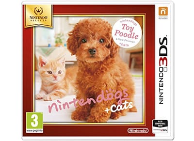 Nintendogs + Cats: Toy Poodle and New Friends Selects – 3DS/2DS Game