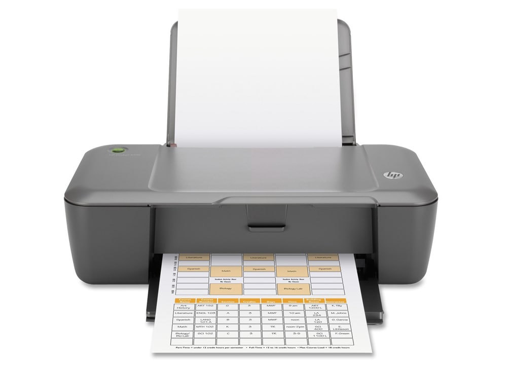 Hp deskjet 1000 ошибка картриджа