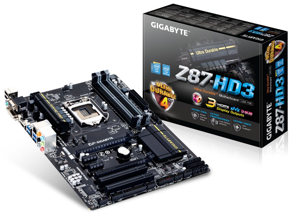 Gigabyte z87 hd3 разгон