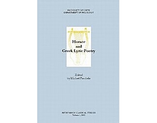 Horace and Greek Lyric Poetry image 0
