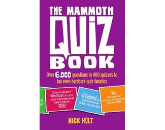 Mammoth Quiz Book image 0