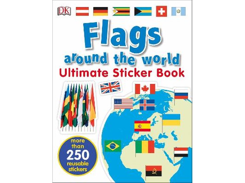 Flags Around the World Ultimate Sticker Book