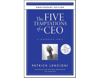 Five Temptations of a CEO - A Leadership Fable  10th Anniversary Edition image 0