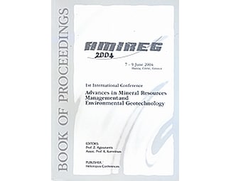 1st International Conference on Advances in Mineral Resources Management and Environmental Geotechnology image 0