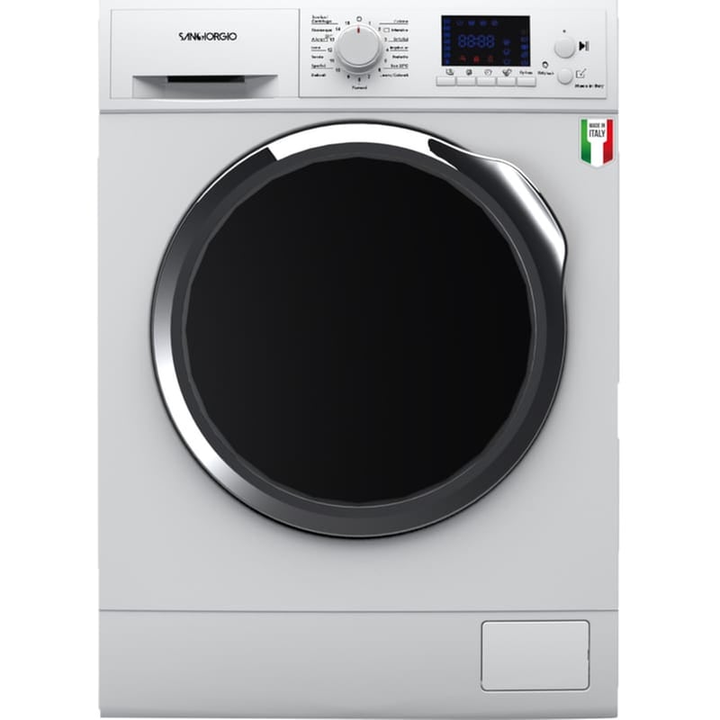 SANGIORGIO SANGIORGIO F1014DI8C 10 kg 1.400 Στροφές Λευκό Πλυντήριο Ρούχων
