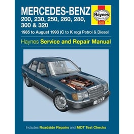 Mercedes-Benz 124 Series Petrol & Diesel (85 - Aug 93) Haynes Repair Manual