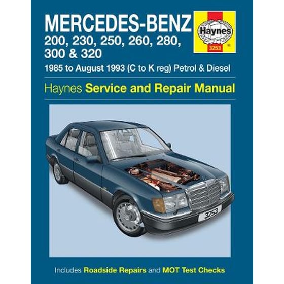 Mercedes-Benz 124 Series Petrol & Diesel (85 - Aug 93) Haynes Repair Manual image 0