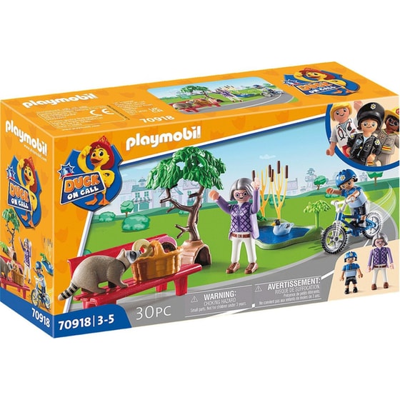PLAYMOBIL® Duck on Call Επιχείρηση Αστυνομίας: Σύλληψη Κλέφτη! (70918) image 0