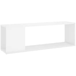 Έπιπλο Τηλεόρασης VidaXL από Μοριοσανίδα 100x24x32 cm - Λευκό