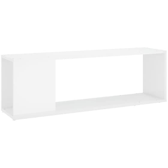 Έπιπλο Τηλεόρασης VidaXL από Μοριοσανίδα 100x24x32 cm - Λευκό image 0