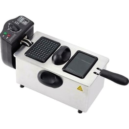 ROAYLTY LINE RL-EFT2000 με Αποσπώμενο Κάδο 2000 W 1.5 L Ασημί Φριτέζα Λαδιού